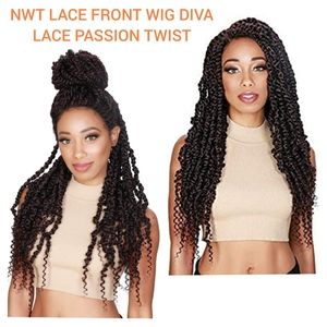 ZURY SIS SYNTHETIC HAIR LACE FRONT WIG DIV…